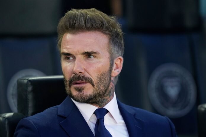 FORT LAUDERDALE, FLORIDA - MARCH 30: Inter Miami co-owner David Beckham looks on prior to a game between Inter Miami CF and New York City FCat DRV PNK Stadium on March 30, 2024 in Fort Lauderdale, Florida.